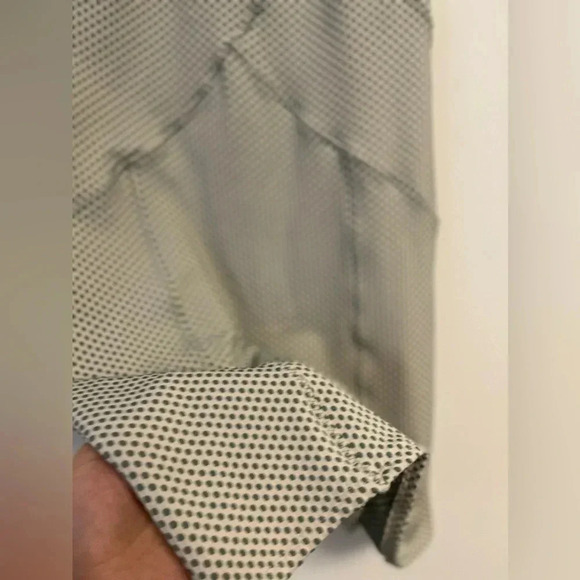 Intimately Free People Slip Dress Large green polka  dots pin up feminine 60s - Picture 6 of 6